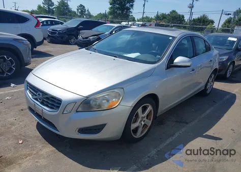 2012 Volvo S60 T5 from USA, damaged, VIN YV1622FS2C2132057